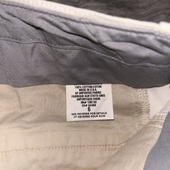 Vince Ivory Business Casual Tapered Pocketed Trouser Pants Size 6 - Picture 9 of 11